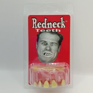 Billy Bob Original Teeth Redneck Teeth Novelty Party Gag Gift Halloween SEALED